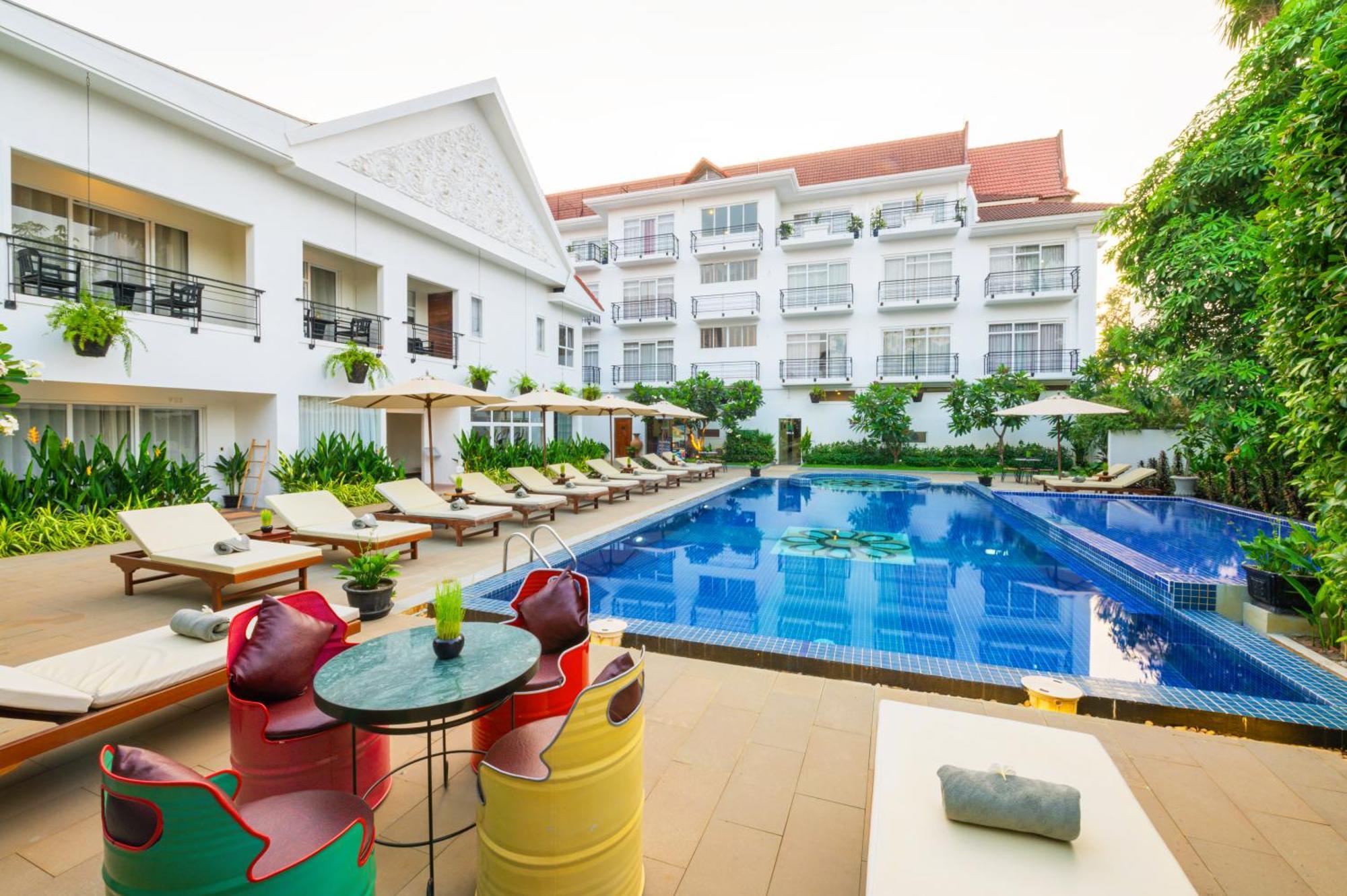 Sala Siem Reap Hotel المظهر الخارجي الصورة The hotel's pool